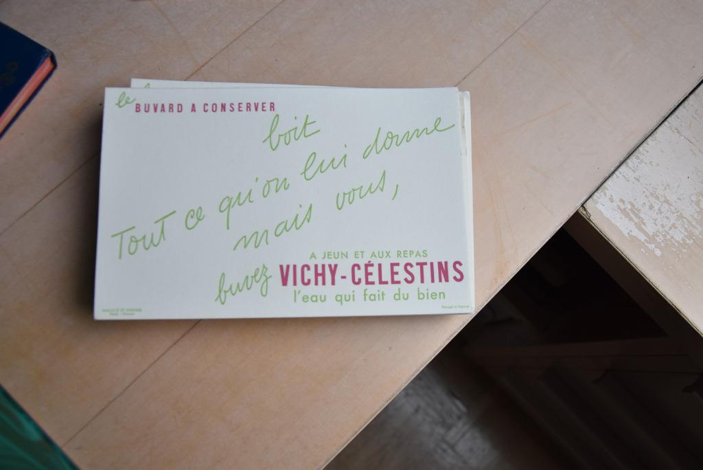 vloeipapier Vichy-Célestins publicité, Verzenden