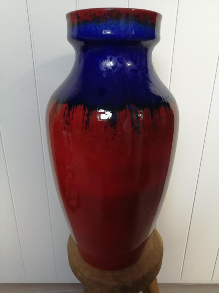 Vase de sol vintage XL 1159/45 U Keramik West Germany, Enlèvement ou Envoi