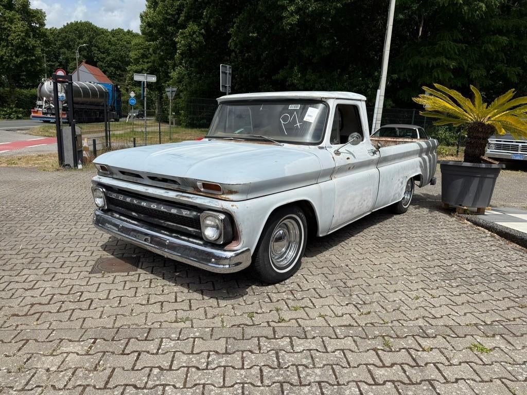Camionnette Chevrolet C-10 1966 V8 327ci 5400 cc Oldtimer, Autos, Achat, 5400 cm³, Autre carrosserie, 2 portes