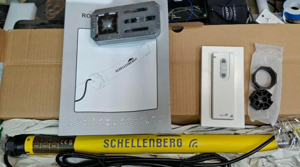 rolluikmotor  220 v schellenberg, Doe-het-zelf en Bouw, Ophalen of Verzenden, Nieuw