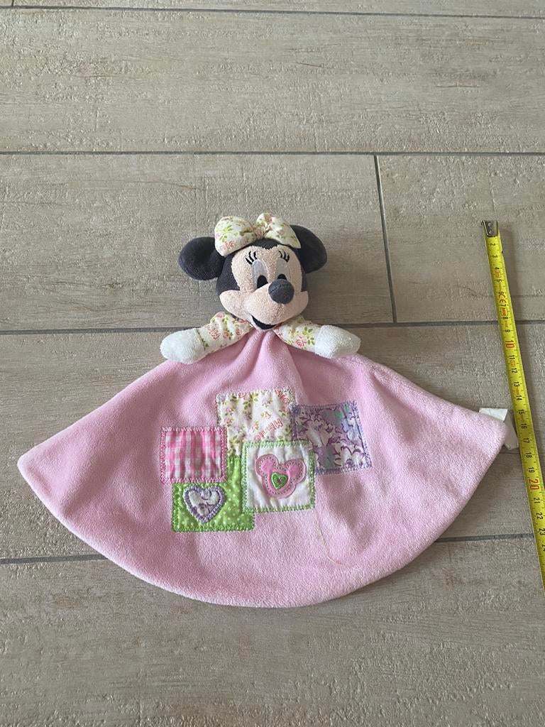 Knuffeldoekje minnie mouse, Ophalen of Verzenden, Zo goed als nieuw