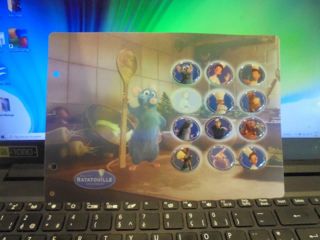 Ratatouille pins, Verzamelen, Ophalen of Verzenden, Zo goed als nieuw, Speldje of Pin