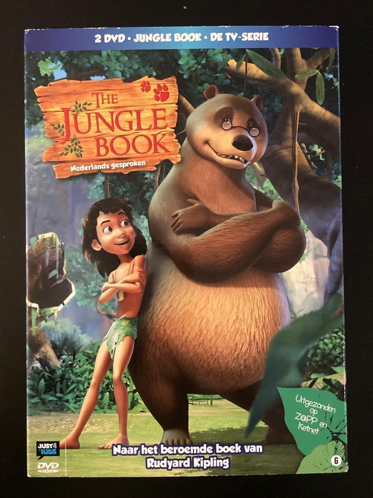 2 x DVD " THE JUNGLE BOOK " De TV-Serie, Europees, Gebruikt, Tekenfilm, Verzenden