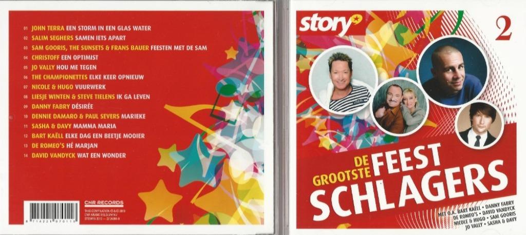 CD *  DE GROOTSTE FEESTSCHLAGERS - Vol. 2, Enlèvement ou Envoi, Comme neuf