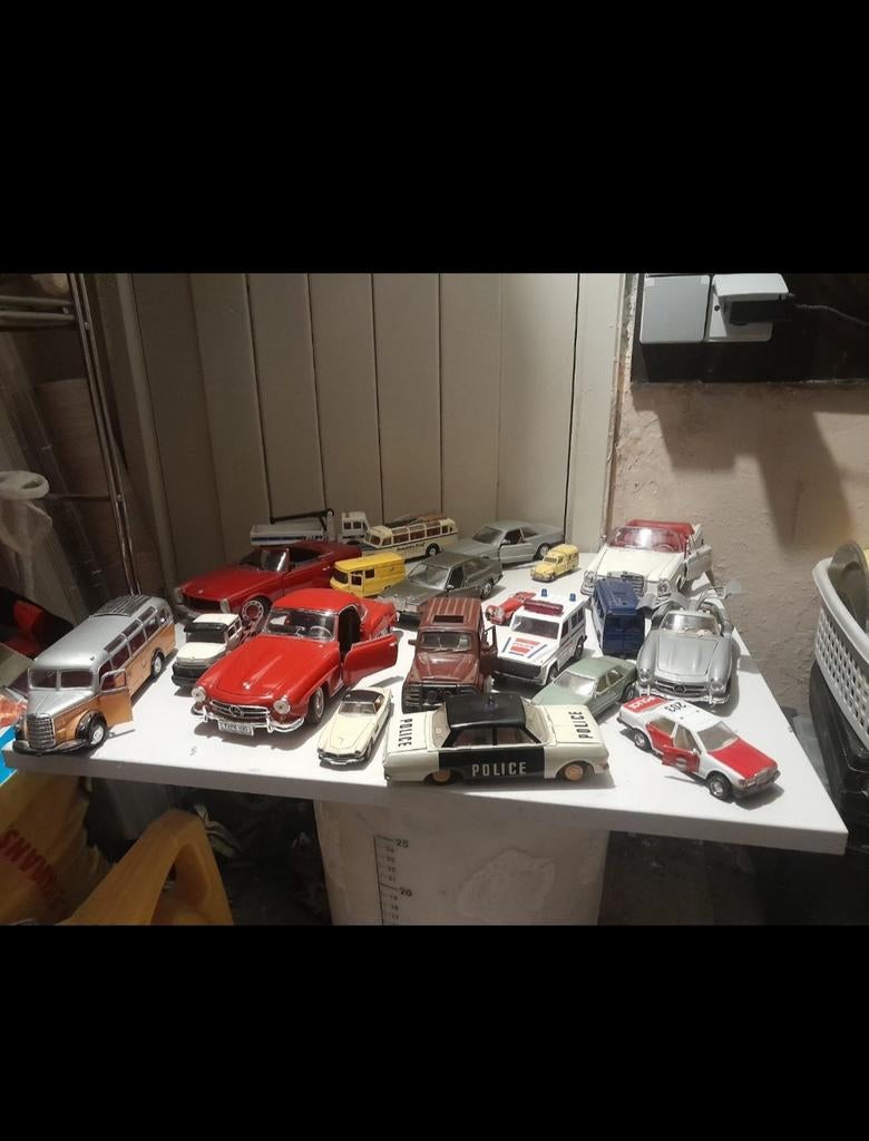 Kleine model auto's, Ophalen