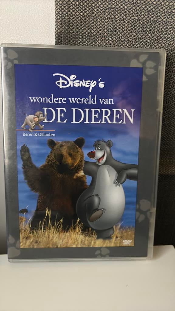 DVD Disney’s wondere wereld van de dieren  Beren & Olifanten, Ophalen of Verzenden, Gebruikt