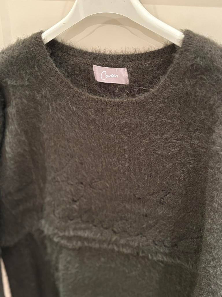Pull vert moelleux de la marque Cassis (38)., Vêtements | Femmes, Pulls & Gilets, Taille 38/40 (M), Cassis, Comme neuf, Vert