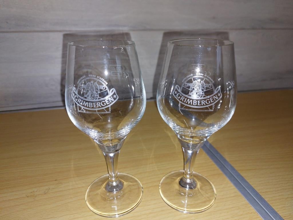 Grimbergen degustatie glaasje, Enlèvement ou Envoi, Comme neuf, Verre à bière