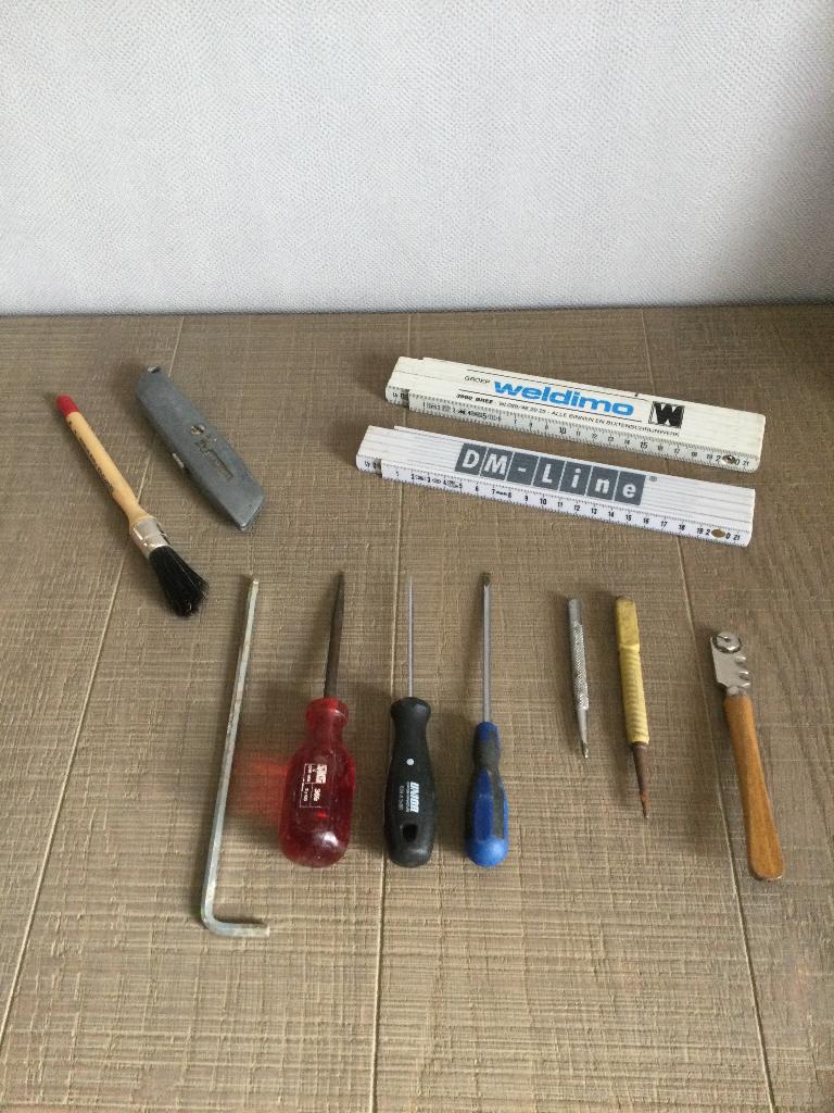 Setje gereedschap, Ophalen of Verzenden, Gebruikt