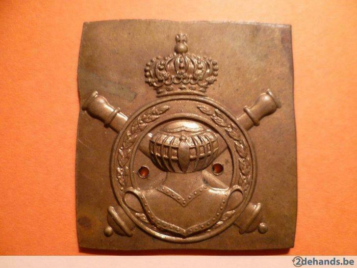 ABL, 1st Heavy Tank Bn, 1951, Belgie, badge, Verzamelen, Verzenden, Landmacht, Embleem of Badge