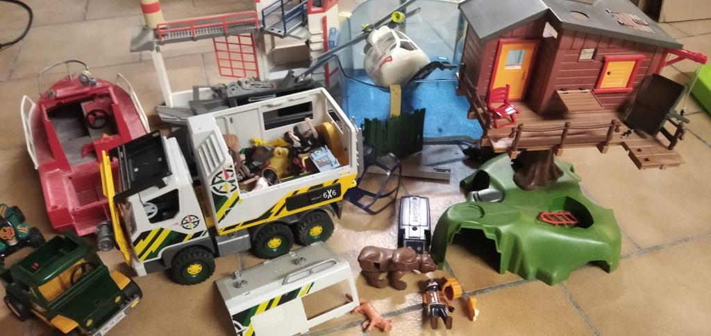 Gros Lot de playmobils, Enlèvement, Comme neuf
