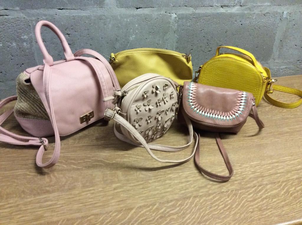 LOT DE SACS À MAIN DIVERS 3€ PIECE, Enlèvement, Utilisé