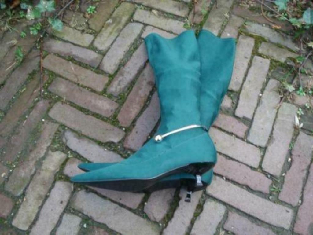 Gratis verzenden nieuwe groene fuif ibiza vintage laarzen 39, Kleding | Dames, Hoge laarzen, Verzenden, Nieuw, Groen