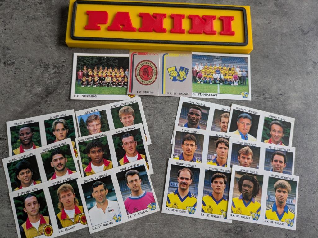 AUTOCOLLANTS PANINI FOOTBALL 93 15 1993 : SERAING/S NIKLAAS, Envoi, Neuf