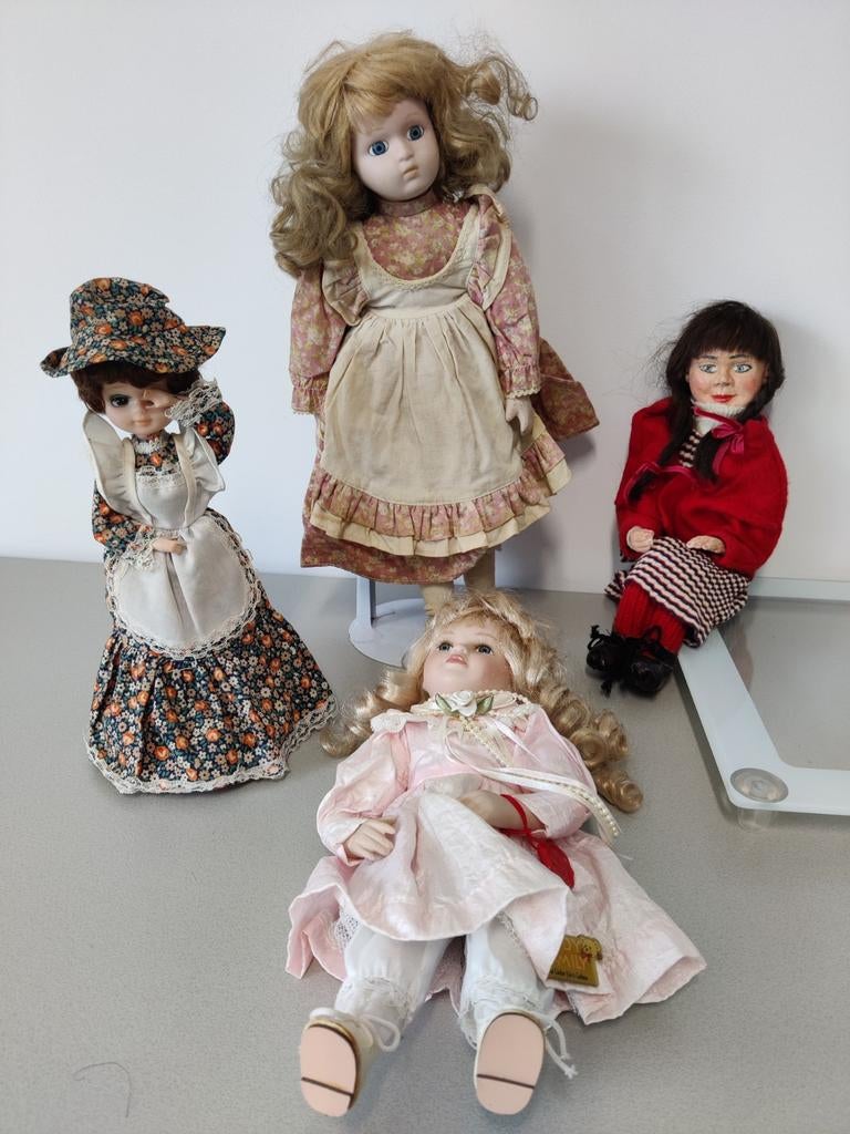 Poupées en porcelaine, Enlèvement ou Envoi, Utilisé