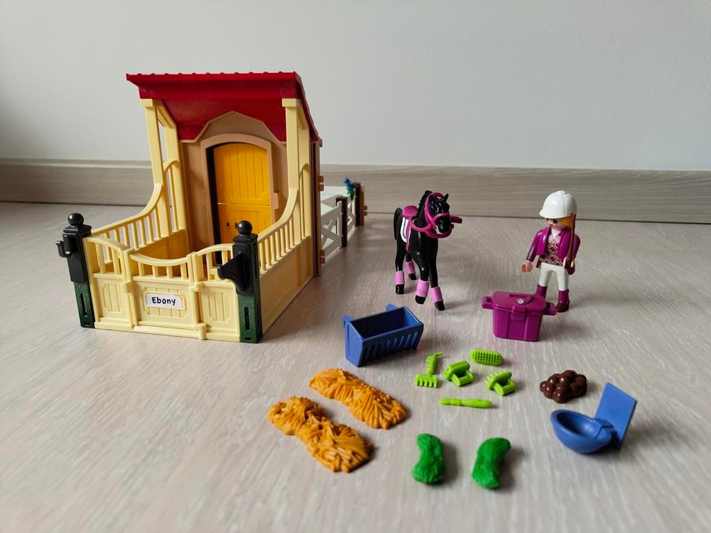 Playmobil country Arabier met paardenbox 6934, Ophalen of Verzenden, Zo goed als nieuw, Complete set