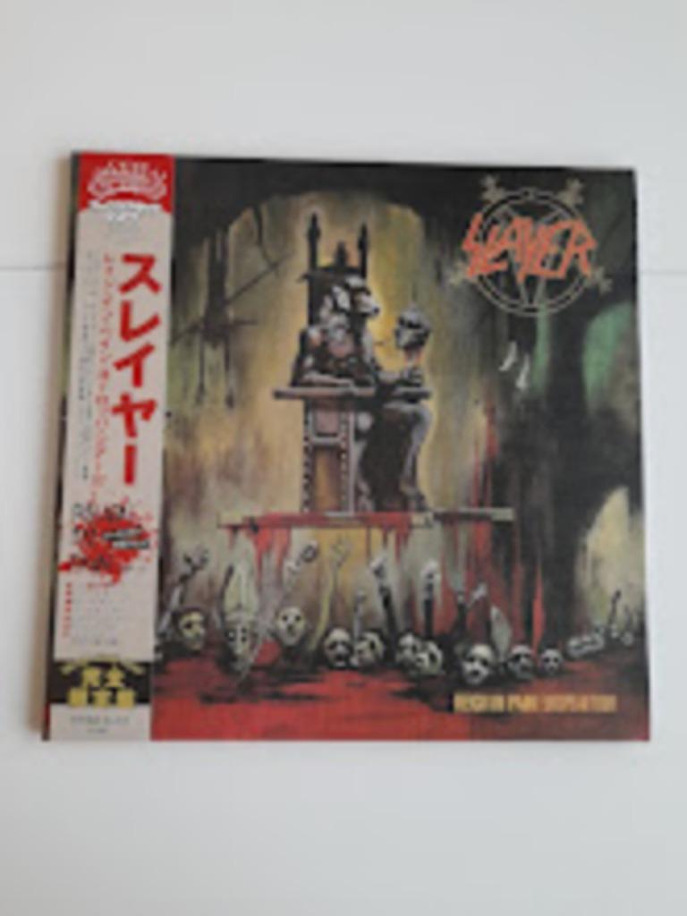Slayer Reign in pain european tour 1987 live 2LP, Verzenden, Zo goed als nieuw