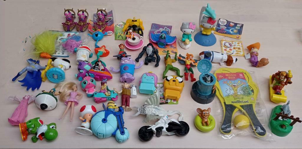 MC Donalds Happy Meal - Quick - Burger King, Collections, Statues & Figurines, Comme neuf, Enlèvement ou Envoi