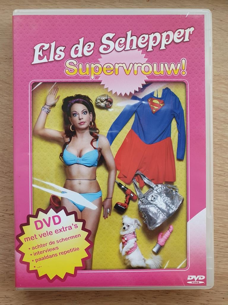 Els de Schepper - Supervrouw !, Cd's en Dvd's, Alle leeftijden, Ophalen of Verzenden, Gebruikt, Stand-up of Theatershow