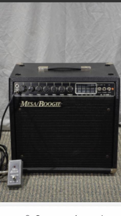 Gezocht Mesa Boogie cal50+ gezocht, Enlèvement, Comme neuf