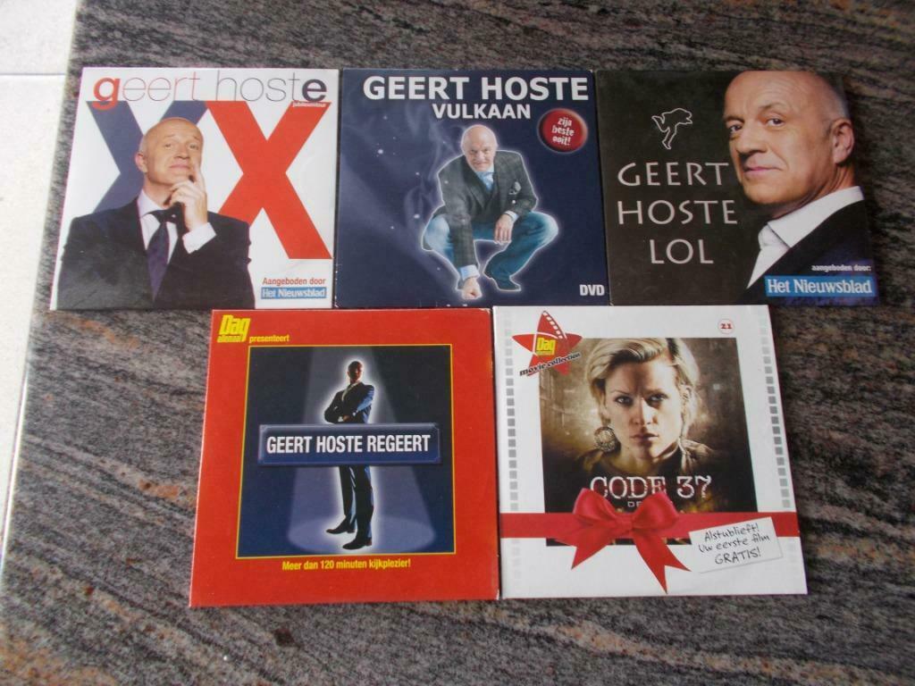DVD's (Geert Hoste en Code 37), CD & DVD, Tous les âges, Enlèvement ou Envoi, Stand-up ou Spectacle de théâtre