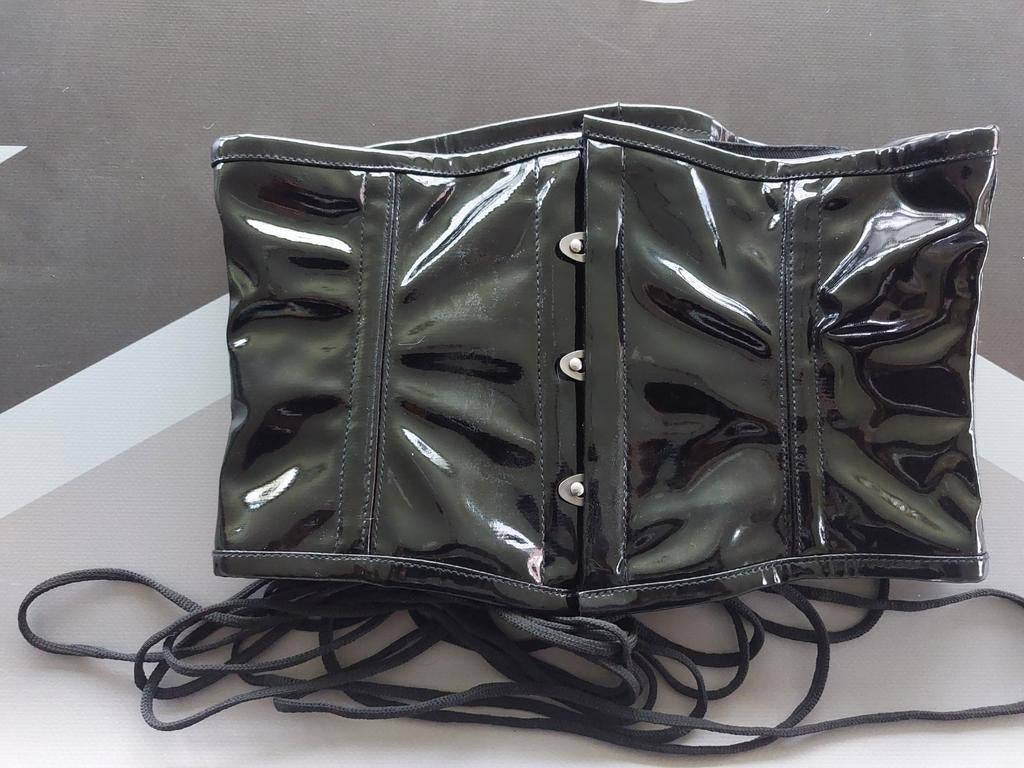 Latex(PVC) onderborst corsage, Ophalen of Verzenden