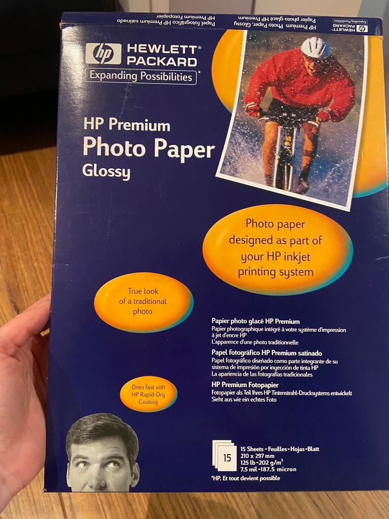 Epson HP premium photo paper glossy en ink jet, Audio, Tv en Foto, Fotografie | Fotopapier, Ophalen of Verzenden, Nieuw