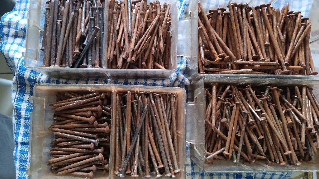 Nagels,schroeven,..., Ophalen, Zo goed als nieuw, Minder dan 50 mm, Schroeven