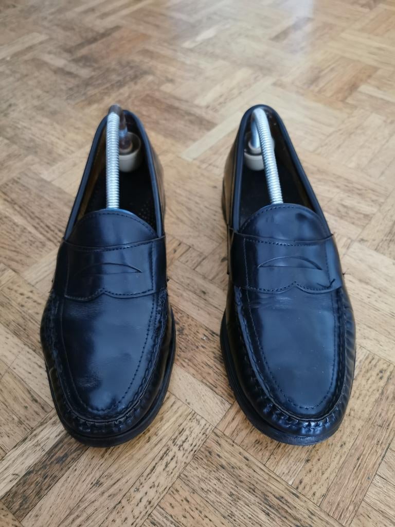 Mocassins sebago hand-sewn, Enlèvement ou Envoi, Porté, Noir