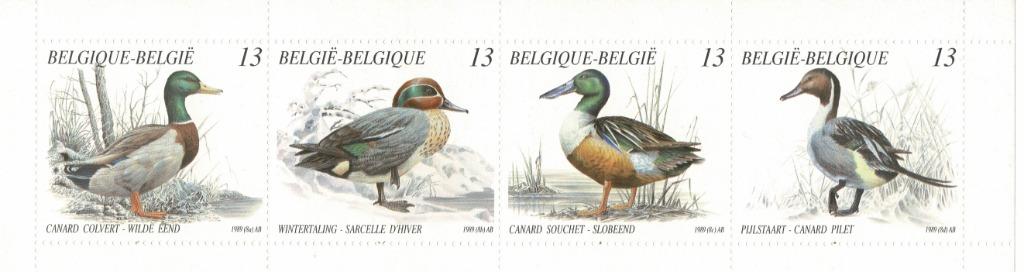 Dieren 1989, Verzenden, Orginele gom, Postfris, Postfris