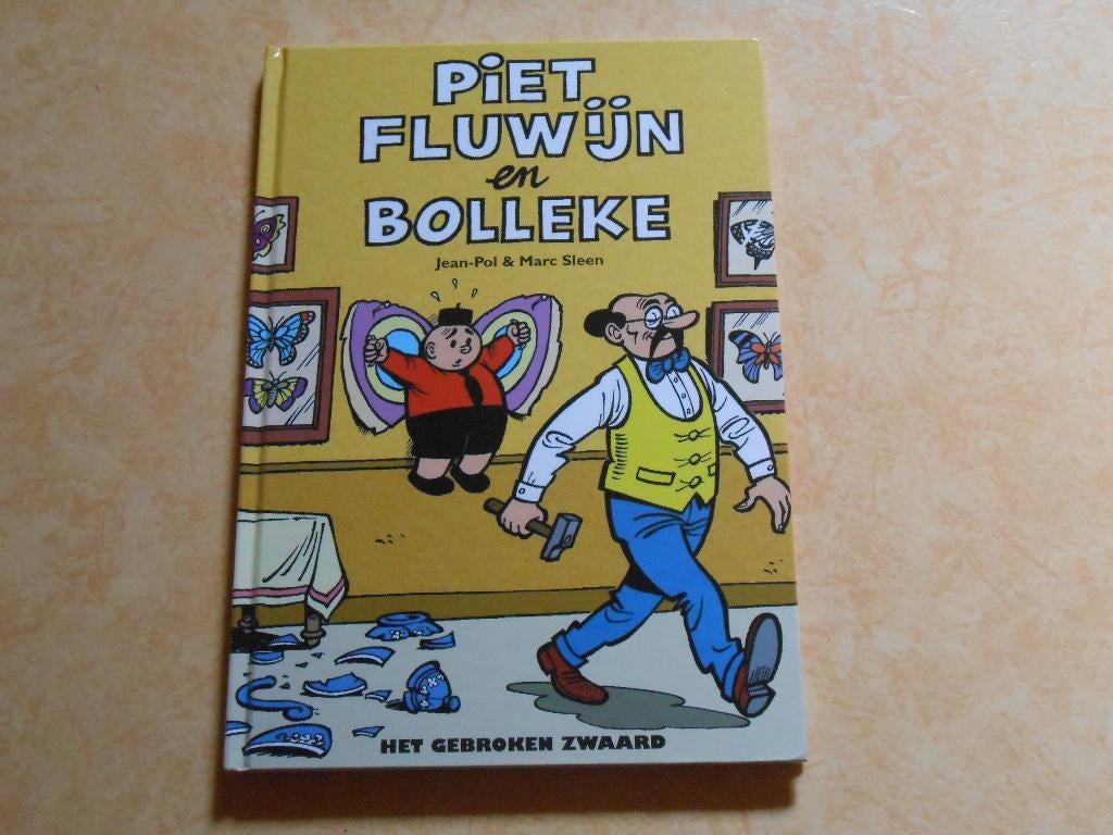 Piet Fluwijn en Bolleke 2009 1ste druk. Het Gebroken Zwaard., Jean-Pol, Eén stripboek, Nieuw, Ophalen of Verzenden