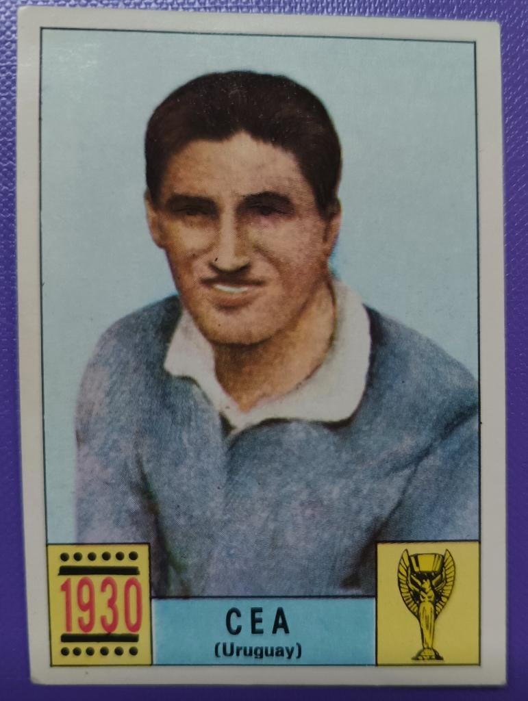 Panini KAART prent anno 1970 voetbal WK Mexico 70 CEA 1930, Verzenden