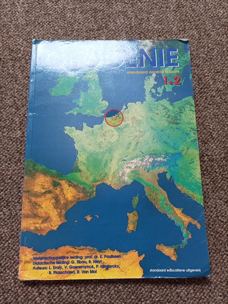 Geogenie 1&2 ASO, Boeken, Ophalen of Verzenden, Zo goed als nieuw, ASO, Aardrijkskunde