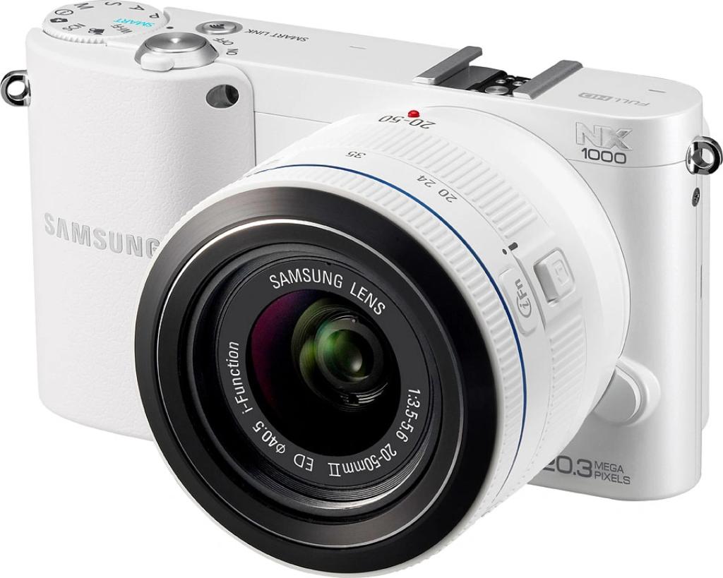 Samsung NX1000  camera  +  20-50mm  II  lens  ED met  iFn, Audio, Tv en Foto, 20 Megapixel, Verzenden, Compact, Zo goed als nieuw
