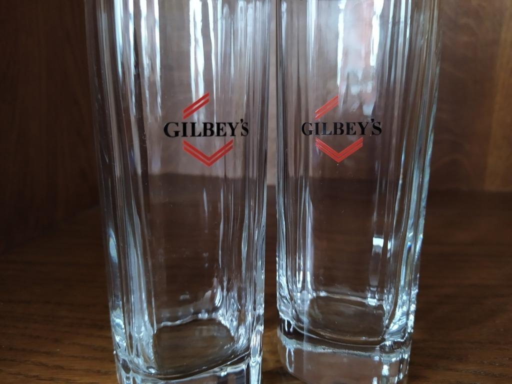 2 verres Long drink "Gilbey's", Collections, Enlèvement