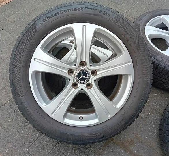 Winterbanden velgen Mercedes E W213 17inch TPMS 5x112 6mm ❄️, Auto-onderdelen, Besturing, Mercedes-Benz, Gebruikt, Ophalen