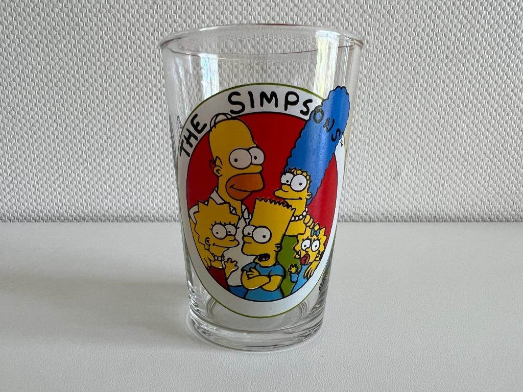 Verre à moutarde The Simpsons - 1997, Enlèvement ou Envoi, Utilisé, Verre à eau