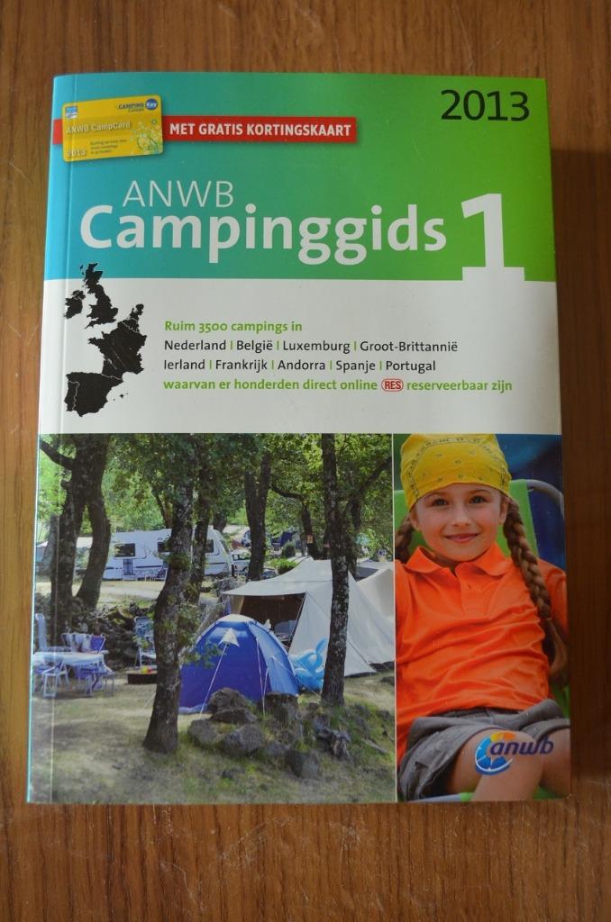 *ANWB Campinggids 1 van 2013, Livres, Guides touristiques, ANWB, Enlèvement ou Envoi, Utilisé, Europe