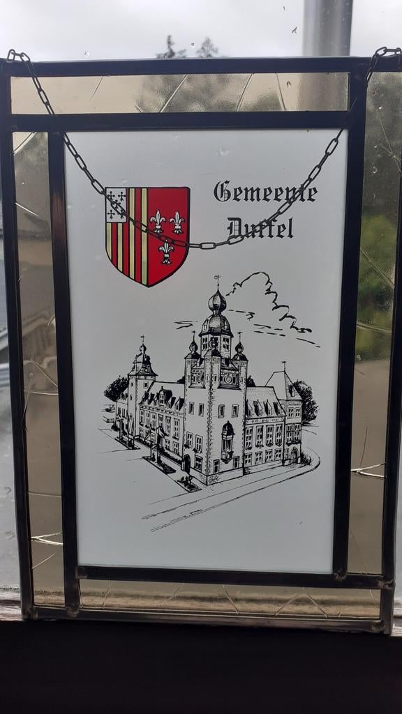 Glasraam gemeente Duffel, Ophalen, Zo goed als nieuw