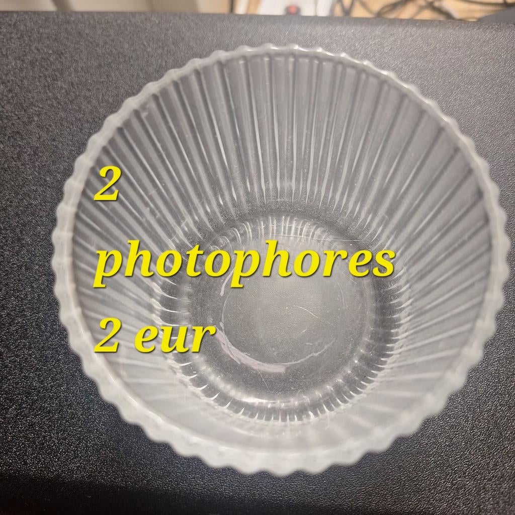 2x2 photophores en verre transparent, Enlèvement, Comme neuf