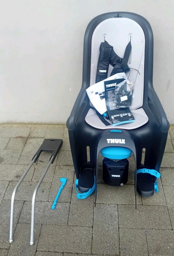Fietsstoel Thule RideAlong met sleutel & handleiding🚴‍♂️🚲, Neuf, Repose-pieds, Enlèvement, Thule