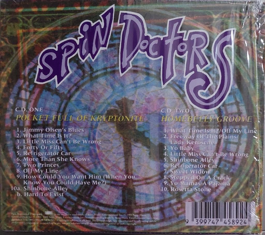 Spin doctors : pocket full of kryptonite - homebelly groove, Ophalen of Verzenden, Zo goed als nieuw, Overige genres
