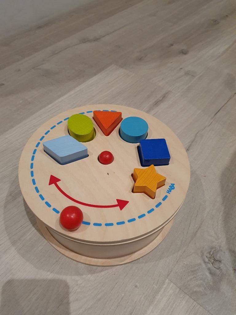 Haba sorteerbox - vormenstoof, Ophalen, Zo goed als nieuw, Overige typen