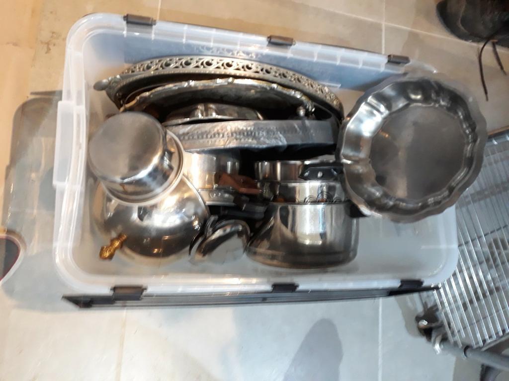 Inox shotels, Enlèvement, Comme neuf, Inox