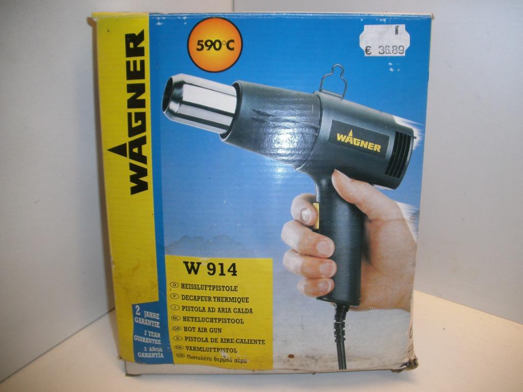 Pistolet à air chaud Wagner W 914 (brûleur de peinture), Enlèvement ou Envoi, Utilisé