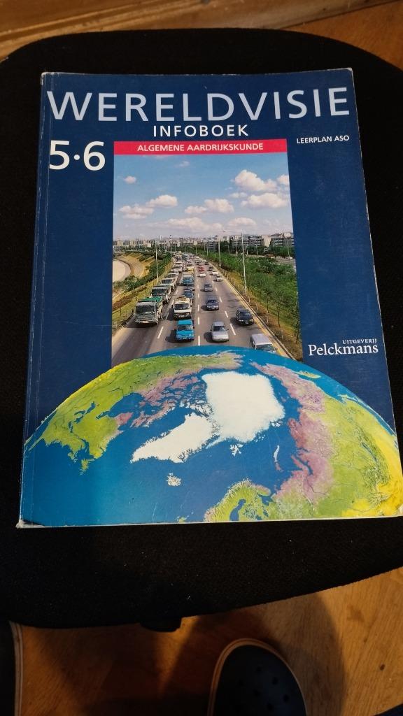 Wereldvisie Infoboek 5 6 ASO Pelckmans, Gelezen, ASO, Verzenden, Aardrijkskunde