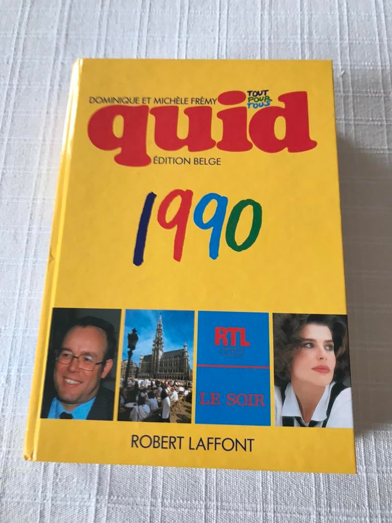 A vendre * QUID * ÉDITION BELGE 1990., Comme neuf