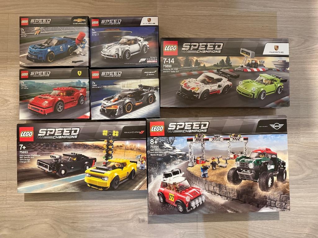 Lego Speed Champions 75894, 75888, 75895, Ophalen of Verzenden, Nieuw, Lego
