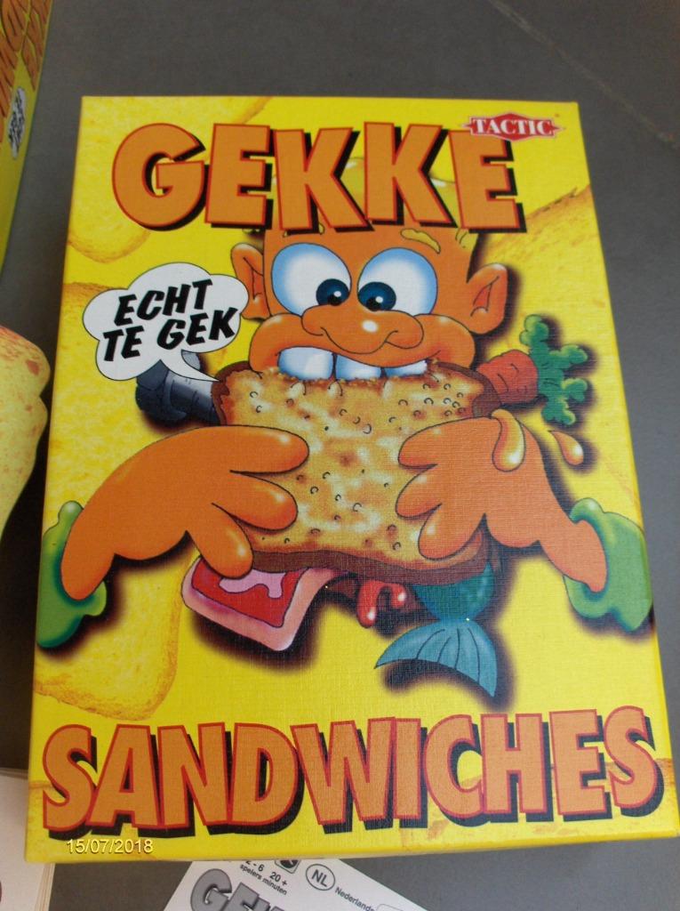 Jeu de société : « Crazy Sandwiches », Cinq joueurs ou plus, Enlèvement ou Envoi, Comme neuf