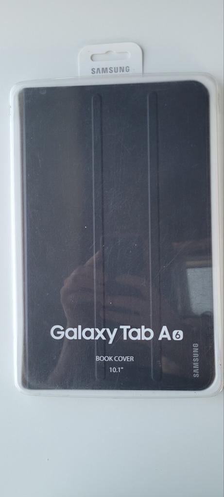 Originele Samsung Book Cover, Samsung Galaxy Tab A 10.1" (SM-T580), Bescherming voor- en achterkant, Zo goed als nieuw, Samsung